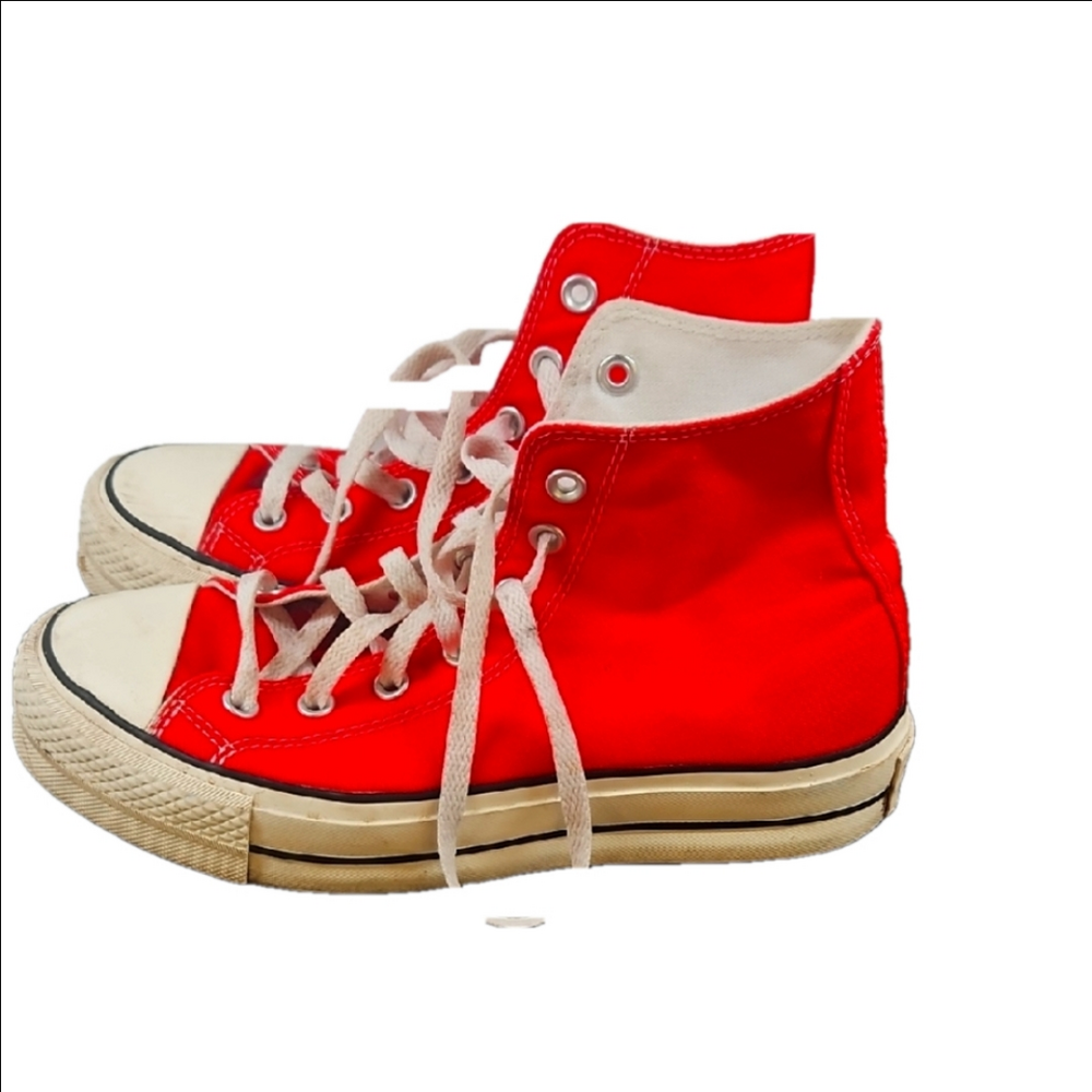 Vintage Converse Chuck Taylor All Stars  Unisex Red Womens 8 Mens 6